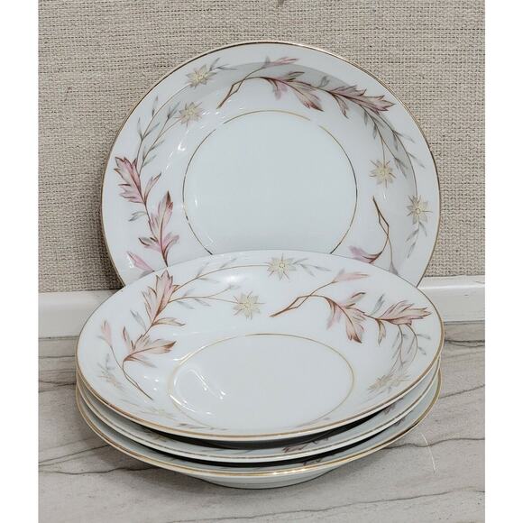 Vintage Mid-Century Modern MCM Harmony House WOODHUE 5 1/2" Berry Bowls Set of 4 - Picture 1 of 3